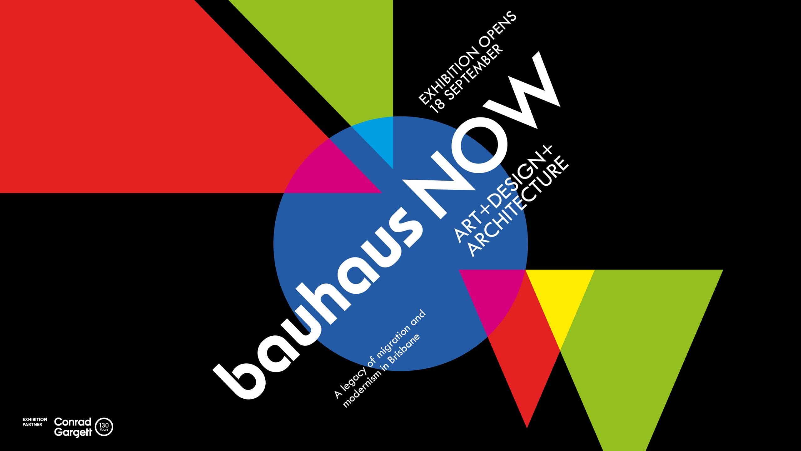 Bauhaus Now What's On Poster