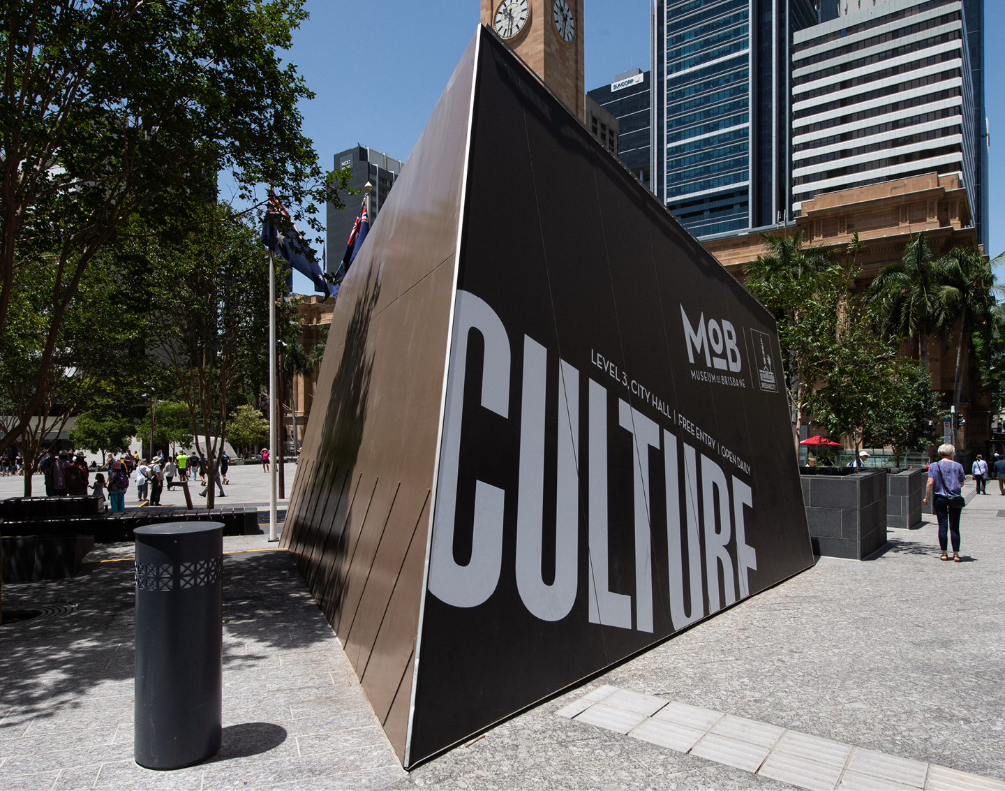 Museum of Brisbane, Front of House and Signage