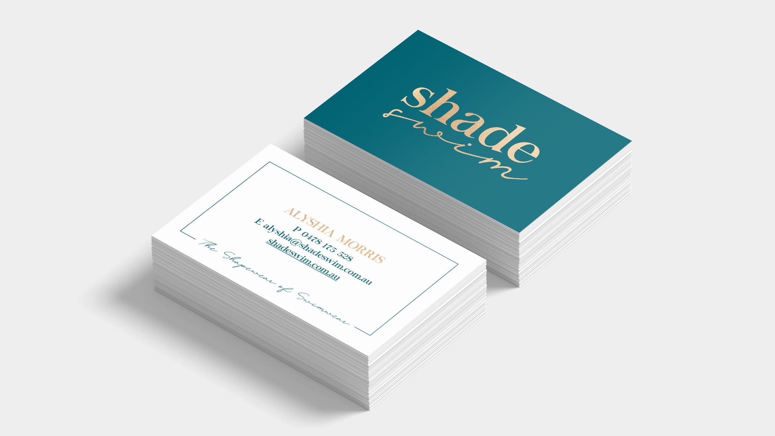 Shade Swim Business Cards