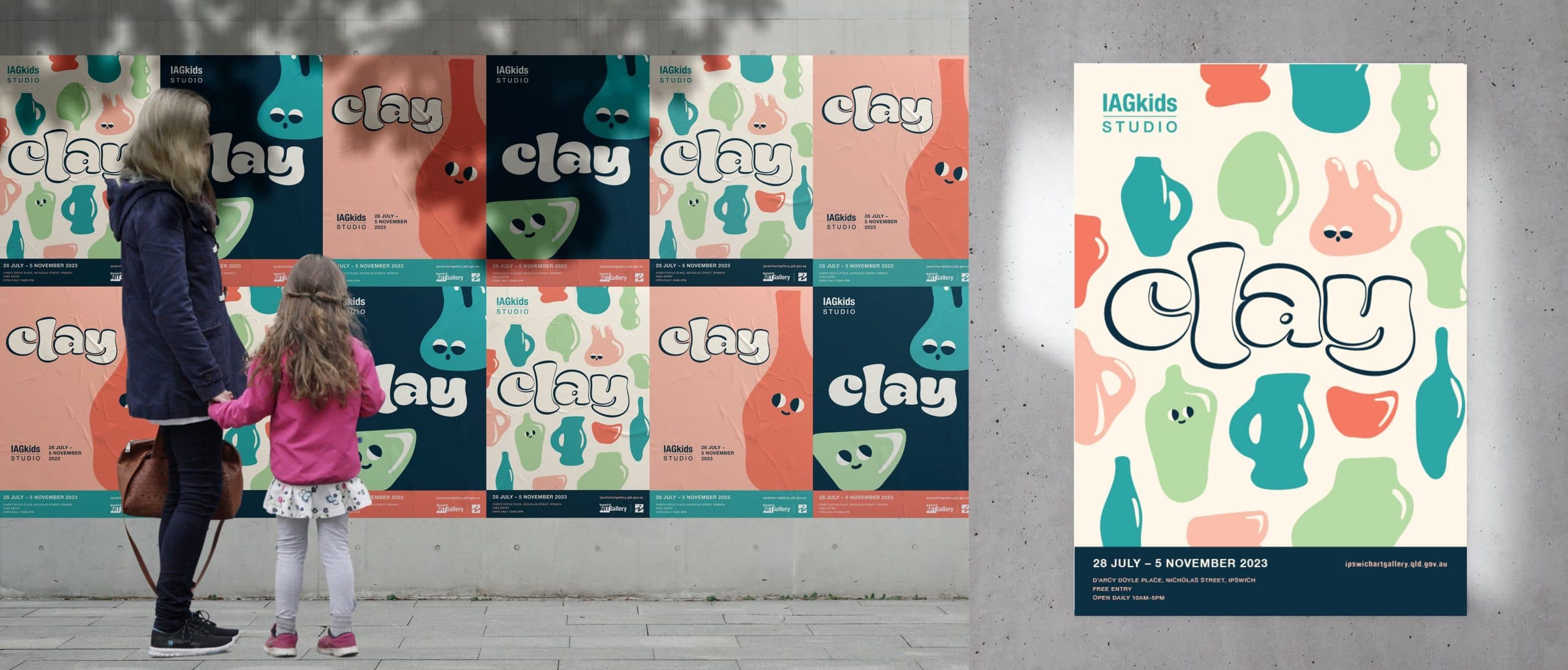 IAG Kids: Clay Studio Posters