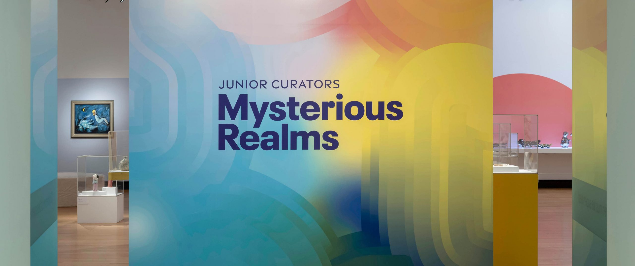 Junior Curators Mysterious Realms Exhibition