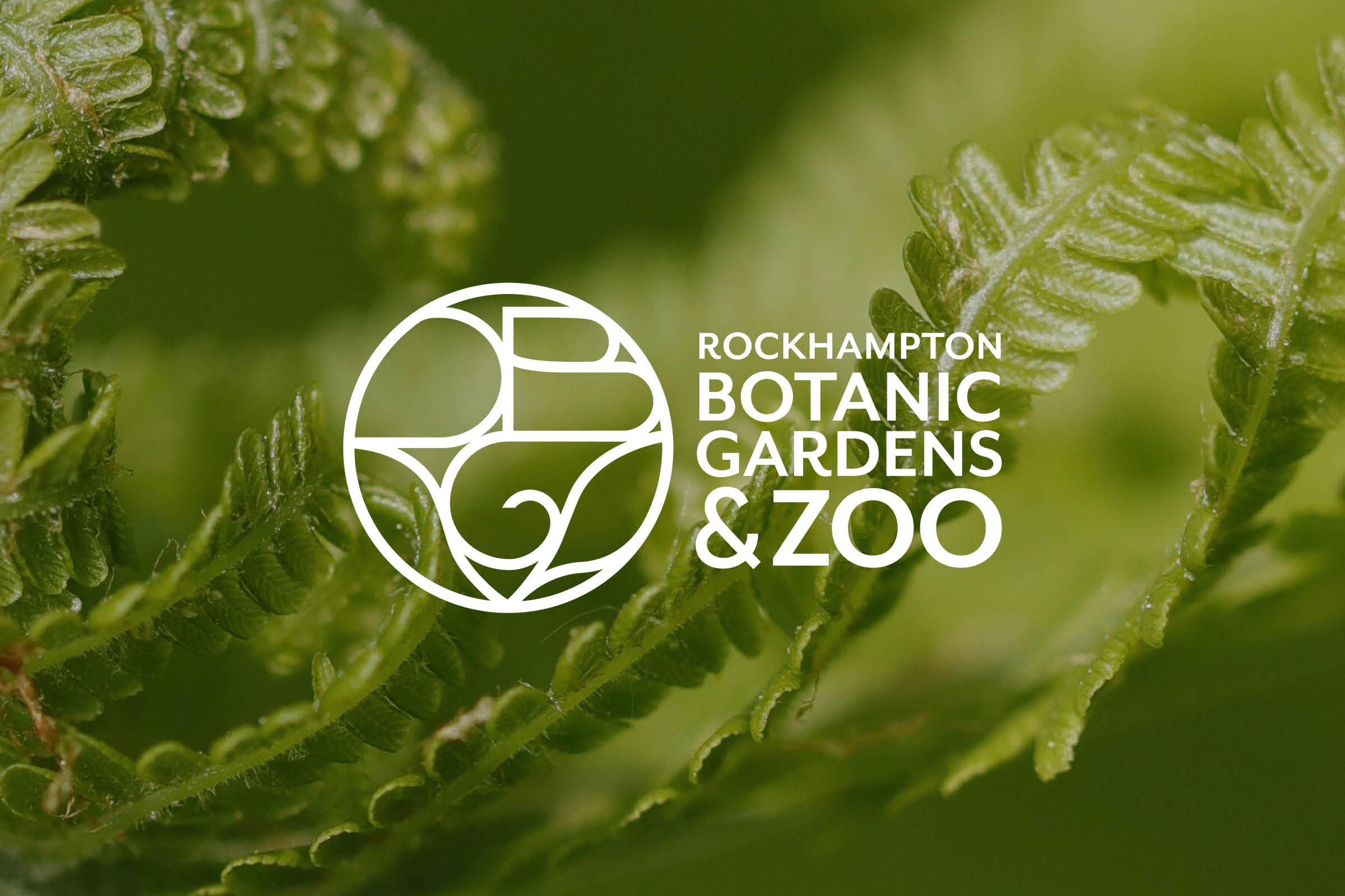 Rockhampton Botanic Gardens and Zoo branding