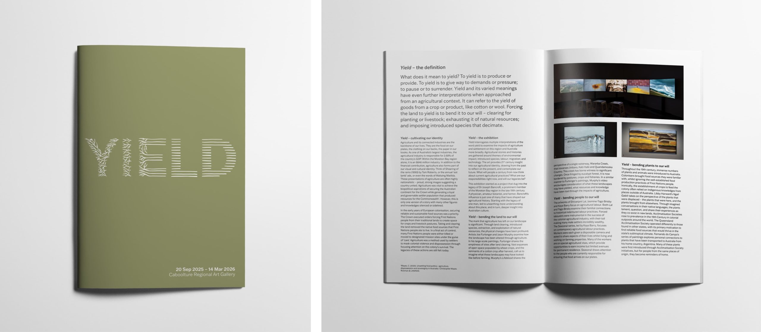 Yield exhibition roomsheet