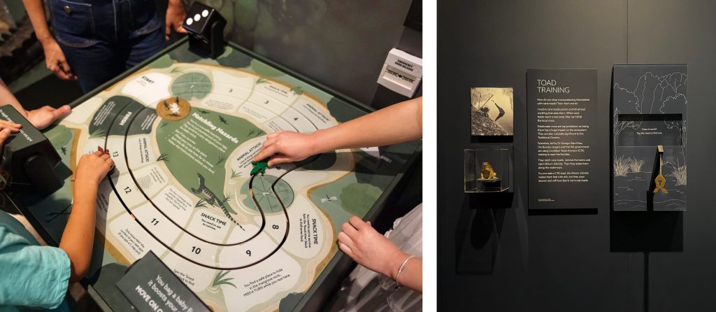 Croc! Lost Giants to Living Legends exhibition board game