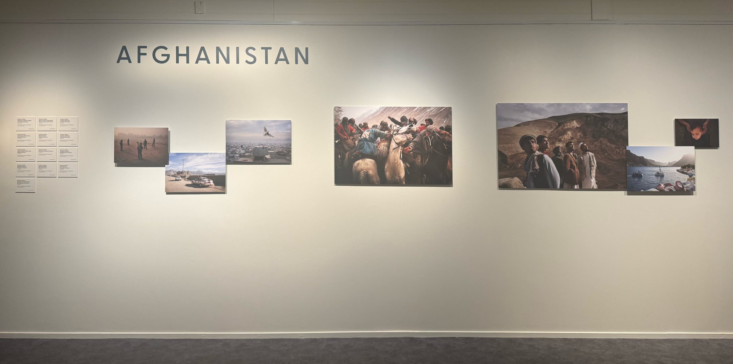 Photo of Afghanistan exhibition